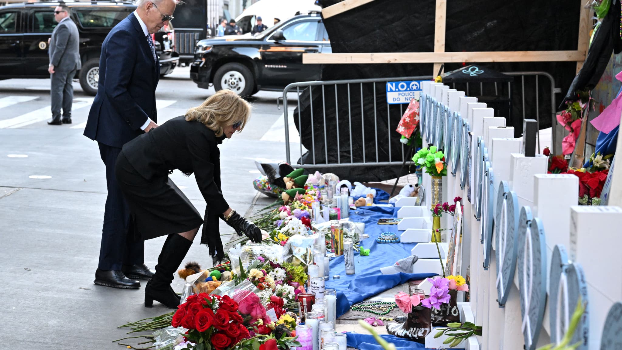 Joe Biden rend hommage aux victimes de l’attaque à La Nouvelle-Orléans