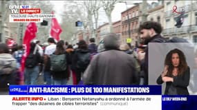 Marche anti-racisme à Toulouse: "Nous constatons qu'il y a de plus en plus d'attaques contre les étrangers" (La Cimade)