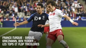 France-Turquie : Giroud, Griezmann, Ben Yedder… les tops et flops tricolores