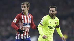Antoine Griezmann et Lionel Messi, le le 24 novembre 2018