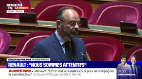 Renault: "Nous serons intransigeants à la préservation des 'sites France'", insiste Édouard Philippe