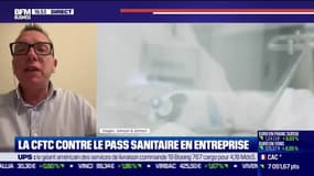 La CFTC contre le pass sanitaire en entreprise - 22/12