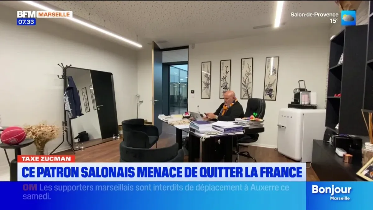 Taxe Zucman. Ce patron salonais menace de quitter la France