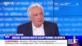 Michel Sardou: "Ma femme m'a dit 'Si tu t'arrêtes définitivement, tu vas t'ennuyer et tu vas regretter les grands moments, le public' "