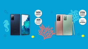 Galaxy S20 FE, Note 20, Galaxy Buds Pro...  Samsung vous régale pour ses offres d'été !
