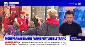 Montparnasse: une panne perturbe le trafic