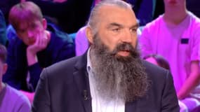 Sébastien Chabal, ancien international français de rugby et consultant pour Canal, 20 avril 2025