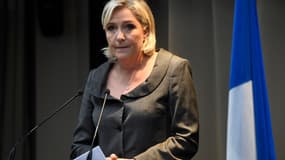 Marine Le Pen le 15 novembre 2016 à Paris