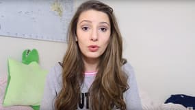 La youtubeuse Emma Cake Cup, dans une vidéo expliquant le couac de samedi, au centre commercial de Vélizy 2.