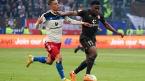 Oladapo Afolayan avec Sankt Pauli le 21 avril 2023