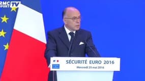 Euro 2016 - Cazeneuve : "Plus de 90 000 personnes mobilisées pour la sécurité"