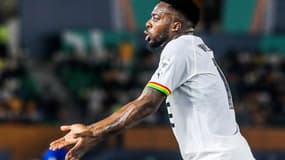 Inaki Williams lors de Ghana-Cap Vert, le 14 janvier 2024.