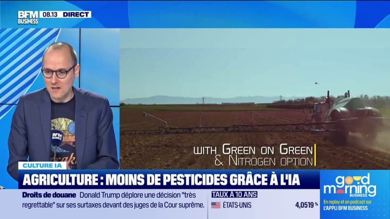 Agriculture : moins de pesticides grâce à l'IA