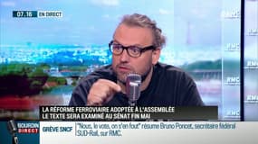 "Ça c'est la SNCF qui est en train de prévenir les usagers que bientôt, sur ces lignes, il n'y aura plus de trains, donc habituez vous tout de suite"