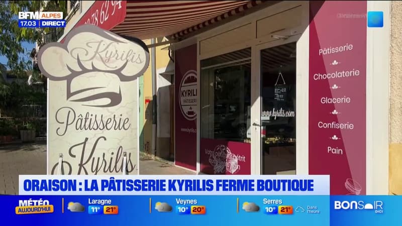 Oraison: après 20 ans de service, la pâtisserie Kyrilis s'apprête à fermer ses portes