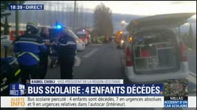 Bus scolaire percuté par un TER: "C’est une immense tristesse de découvrir ce drame", confie le vice-président de la Région Occitanie  