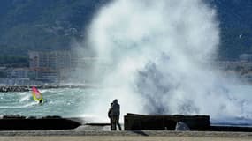 La plage du Prado à Marseille le 29 octobre 2017 (photo d'illustration)