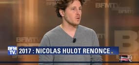 Présidentielle de 2017: "La décision de Nicolas Hulot est une douche froide", Julien Bayou