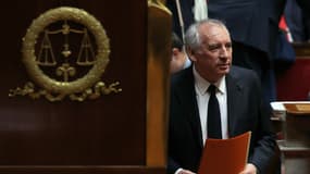 Le Premier ministre, François Bayrou, à l'Assemblée nationale le 14 janvier 2025