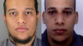 Un Français qui tentait de se rendre en Syrie, et arrêté en Bulgarie le 1er janvier, est soupçonné de liens avec Chérif Kouachi (à droite sur la photo).