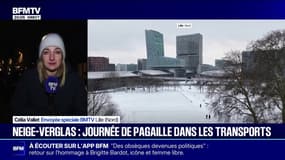 À cause de la neige et du verglas, le trafic ferroviaire en direction de Lille a été fortement perturbé