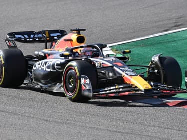 Max Verstappen lors du GP du Japon le 24/09/23