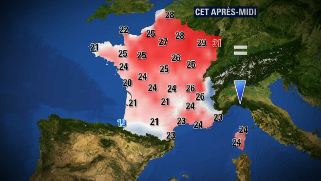 Il fera chaud lundi après-midi. Il fera chaud lundi après-midi.