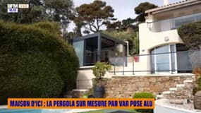 Maison d’ici : La Pergola sur mesure par Var Pose Alu