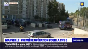  Marseille: la CRS 8 a mené ses premières opérations dans les quartiers nord 