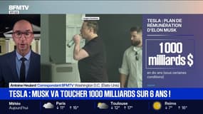 Tesla: Elon Musk pourrait toucher 1.000 milliards de dollars sur dix ans s'il atteint ses objectifs