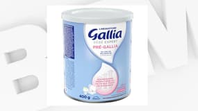 Image d'illustration - pot de lait infantile Gallia