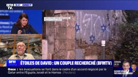 Story 6 : Étoiles de David taguées à Paris, un couple recherché (BFMTV) - 01/11