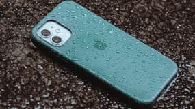 Un iPhone mouillé.
