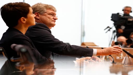 Jorg Meuthen et Frauke Petry