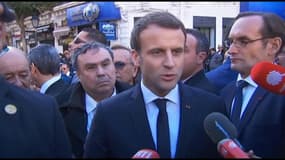 "Johnny fait partie des héros français. Hommage sera rendu", dit Emmanuel Macron