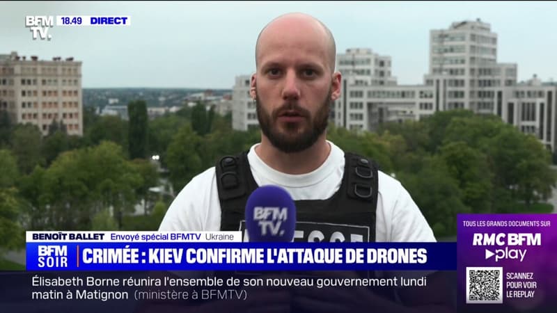 Guerre en Ukraine: Kiev confirme être à l'origine de l'attaque de drones en Crimée