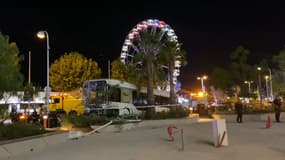 Un accident entre deux bus et plusieurs deux-roues à Cannes, le dimanche 30 juillet 2023.