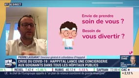 Pierre Lassarat (Happytal) : Happytal lance une conciergerie aux soignants dans tous les hôpitaux publics en cette crise du Covid-19 - 08/04