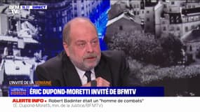 Nicole Belloubet au ministère de l'Éducation nationale: "Il y a une ligne, elle est claire et elle va la suivre", affirme Éric Dupond-Moretti