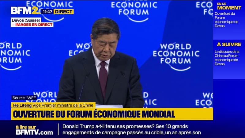 "Le monde ne doit pas revenir à la loi de la jungle", déclare le vice-Premier ministre de Chine