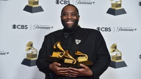 Le rappeur Killer Mike, en marge des Grammy Awards 2024, le 4 février à Los Angeles