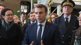 Emmanuel Macron à Pau le 14 janvier 2020