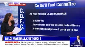 Qu'est-ce que loi martiale qui pourrait être décrétée en Russie ?