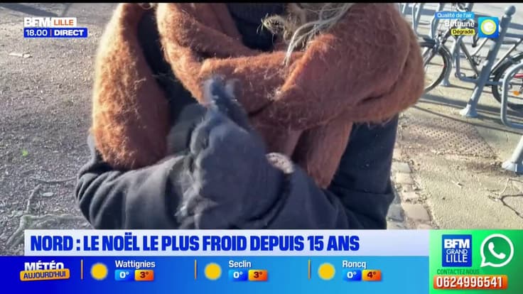 Le Noël le plus froid depuis 15 ans