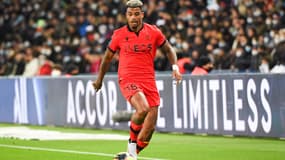 Mario Lemina avec Nice en décembre 2021