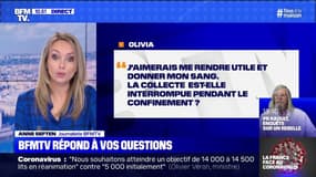 La collecte de don du sang est-elle interrompue pendant le confinement ? BFMTV répond à vos questions