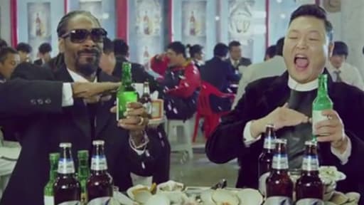 "Hangover", le dernier clip du chanteur sud-coréen Psy, en duo avec Snoop Dogg.