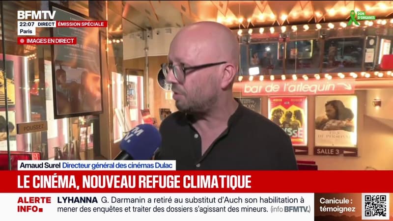Canicule: le cinéma devient un nouveau refuge face aux fortes chaleurs