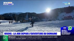 Hautes-Alpes: la joie depuis la réouverture de la station de Risoul