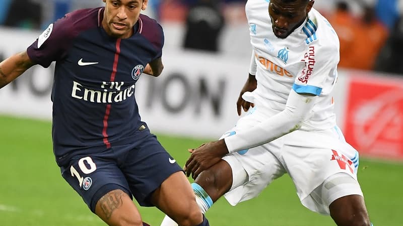 Neymar et Franck Zambo-Anguissa